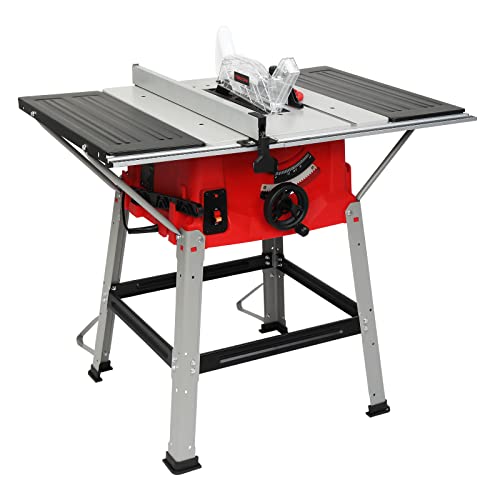 TUFFIOM 10inch Table Saw w/Port for Connecting