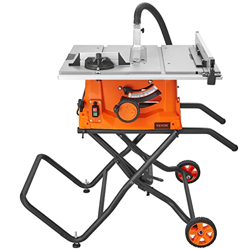 VEVOR Table Saw with Stand