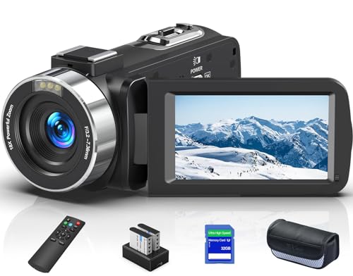 GOGERLY 8K 64MP Camcorder Video Camera