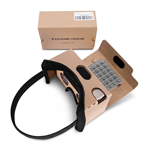 Topmaxions Google Cardboard,3D VR Virtual Reality