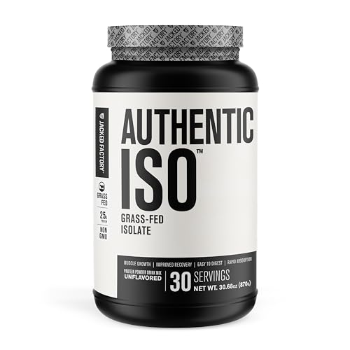 Jacked Factory Authentic ISO Grass Fed Whey
