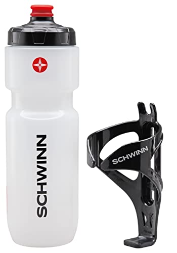 Schwinn Bike Bottle Holder with Water Bottle