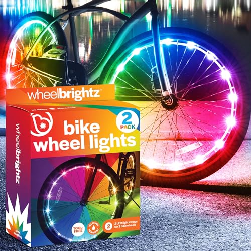 WheelBrightz 2-Pack Bike Wheel Lights