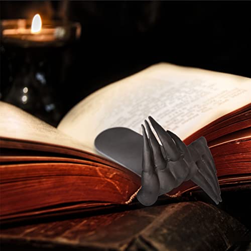 Pictured Coolest Bookmarks: Enrichoice 2pcs Creepy Demon Hand Bookmark