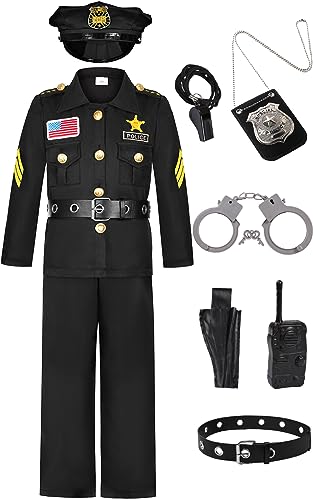Costumerry Police Officer Costume for Kids
