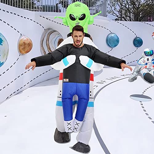 Pictured Coolest Halloween Costumes: MT MENGTONG Inflatable Alien Costume Adult