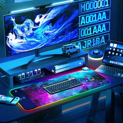 Pictured Coolest Mouse Pads: ToLuLu RGB Gaming Wireless Charging Mouse Pad