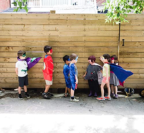 Pictured Coolest Superhero Costumes: RioRand Kids Superhero Capes and Masks