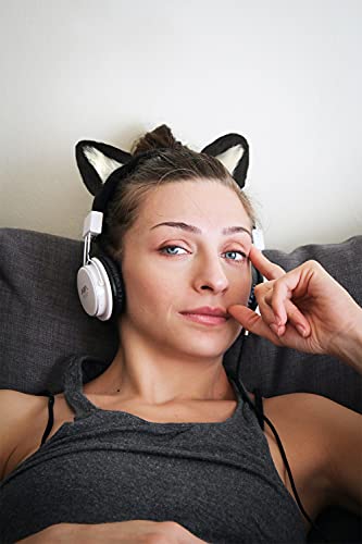 Pictured Cutest Headphones: RUKUHOT Cute Cat Ears Headphone Attachment