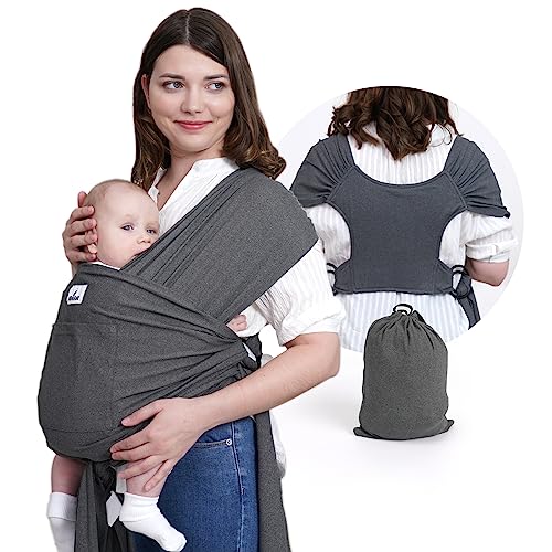 Jeroray Baby-Wrap-Carrier-Newborn-to-Toddler
