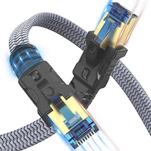 QIFGUO Cat 8 Ethernet Cable 3 ft 2 Pack