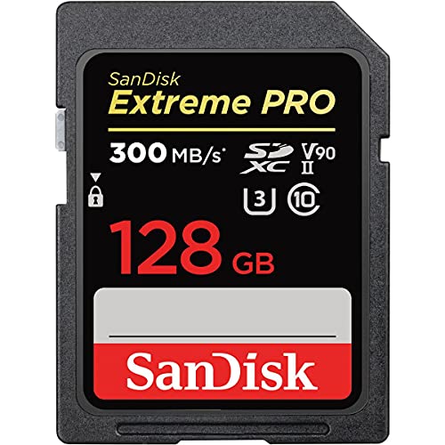 SanDisk 128GB Extreme PRO SDXC UHS-II Memory Card