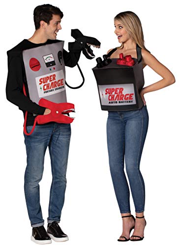 Rasta Imposta Battery and Jumper Cables Couple Halloween Costume