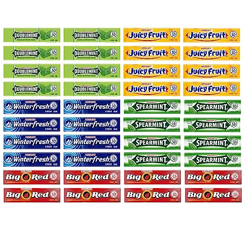 Bulk Bites Wrigley's Chewing Gum Assortment 40 Packs