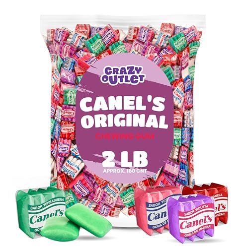 CRAZYOUTLET Canel's Original Chewing Gum Assorted Flavors