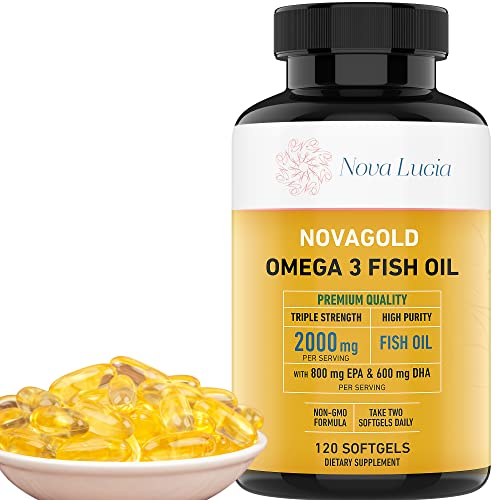 Nova Lucia Omega 3 Burpless Fish Oil