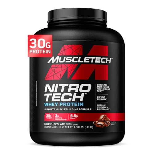 Muscletech Whey Protein Powder (Milk Chocolate, 4 Pound)