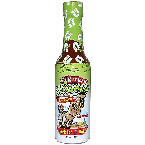 ASS KICKIN' KICKIN' Wasabi Sauce with Horseradish