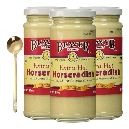 moofin Beaver brand extra hot horseradish sauce
