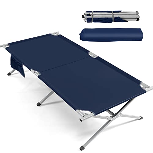 Goplus Camping Cot, 42” Extra Wide Folding