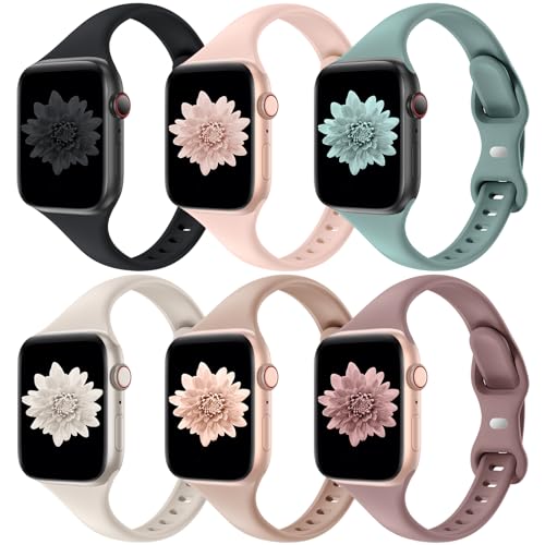 Distore 6 Pack Bands Compatible with Apple