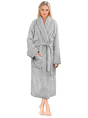 PAVILIA Premium Womens Plush Soft Robe Fluffy