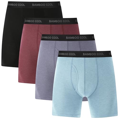 BAMBOO COOL Men’s Underwear boxer briefs Soft
