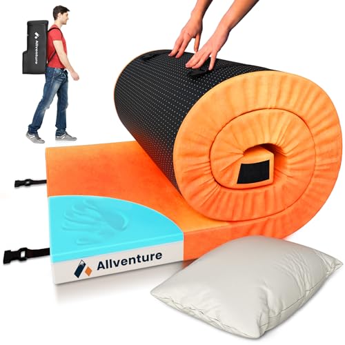 Allventure CertiPUR-US Memory Foam Camping Mattress