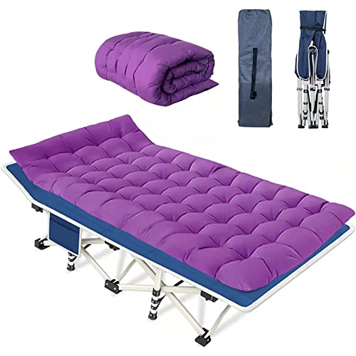 COLMERD Camping Cot with Comfortable Mattress