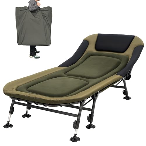 YOUGYM XXL Camping Cots for Adults 330Lbs with Carry Bag