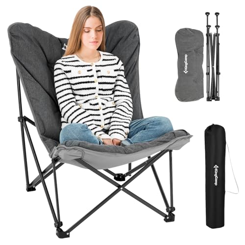 KingCamp Padded Oversized Camping Chair