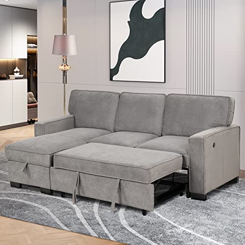 CANMOV Convertible Sectional Sofa Couch