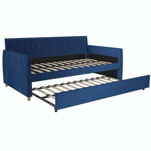 Mr. Kate Daphne Upholstered Daybed with Roll Out Trundle