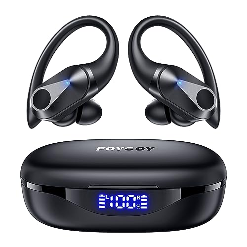 FOYCOY Wireless Earbuds Bluetooth Headphones 90Hrs