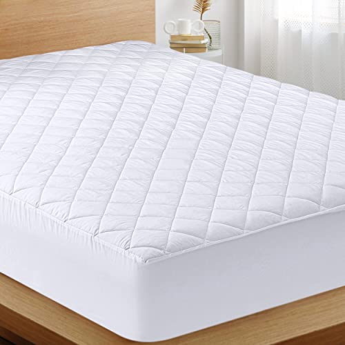 Utopia Bedding Quilted Fitted Mattress Pad (Queen)