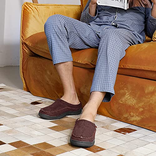 Pictured Most Comfortable Men's Slipper: Zigzagger Men's Slip On Moccasin Slippers