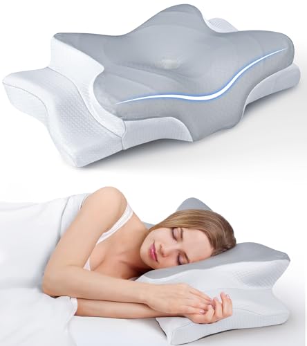 Cozyplayer Ultra Pain Relief Cooling Pillow for Neck Support