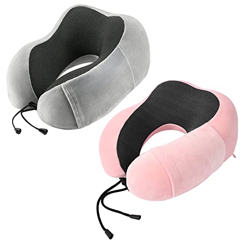urnexttour Neck Pillow Airplane-2 Pack Memory