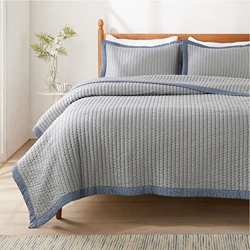 Bedsure Grey Bedspread Coverlet Queen Size