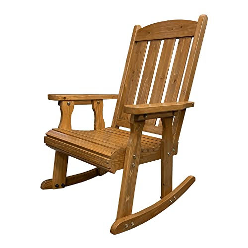 Fortune Candy Wooden Rocking Chair with Comfortable