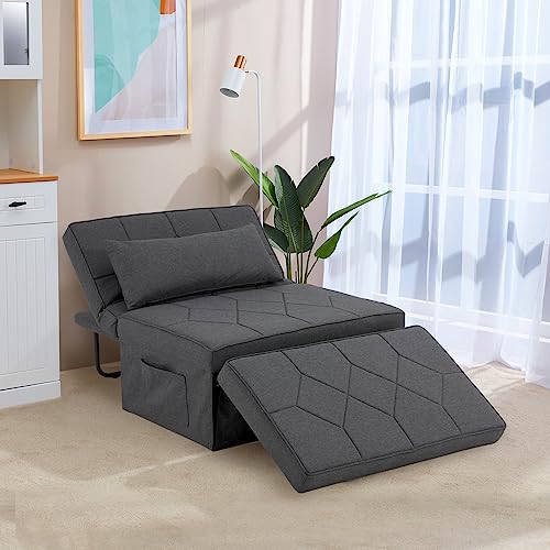 Mdeam Upgraded Sleeper Chair Bed Sofa Bed 4 in 1 Multi