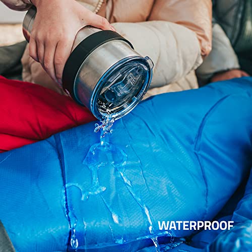 Pictured Most Comfortable Sleeping Bag: MalloMe Sleeping Bags for Adults Cold Weather & Warm
