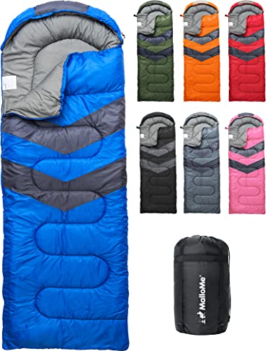 MalloMe Sleeping Bags for Adults Cold Weather & Warm