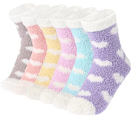 Toes Home Plush Slipper Socks Women