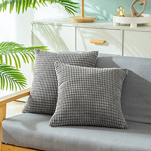 CaliTime Pack of 2 Comfy Throw