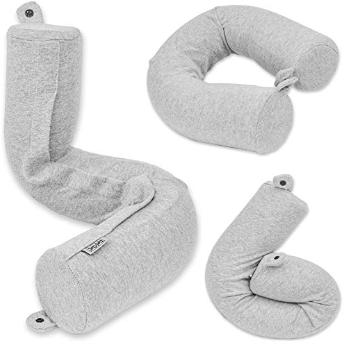 Dot&Dot Twist Memory Foam Travel Pillow for Neck