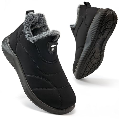 FUDYNMALC Womens Snow Boots Winter Shoes: