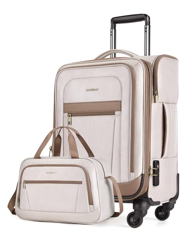 BAGSMART Carry-On Luggage Airline Approved
