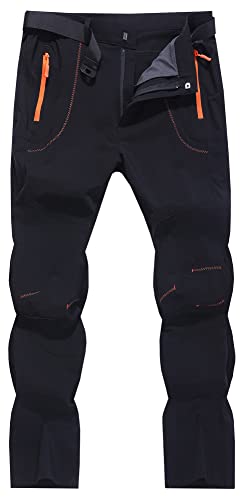 KELOIFUT Men's Hiking Cargo Pants Quick-Dry