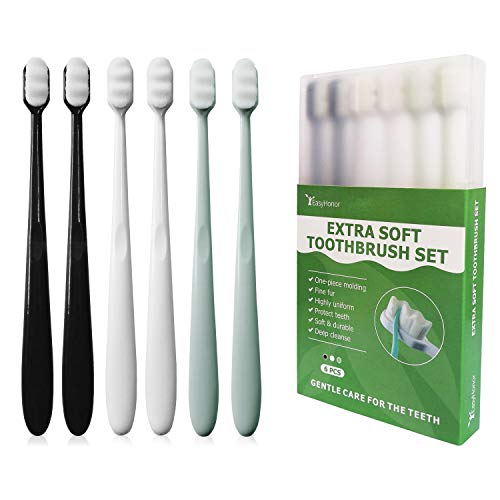 EasyHonor Extra Toothbrush for Sensitive Gums